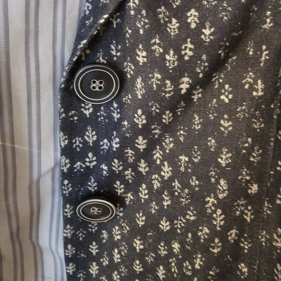 Peruvian Connection NWT Classic Kamala 100% Linen Blazer Size 4 - Picture 6 of 9